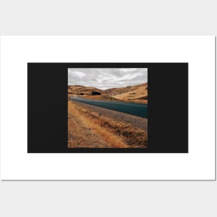 Road Through Barren Countryside Posters and Art